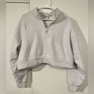 Aritzia Cozy Fleece Perfect 1/4 Zip Sweatshirt